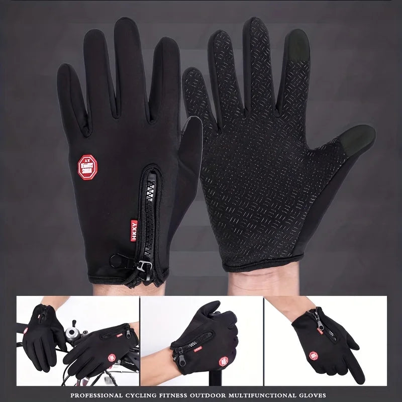 Windproof Thermal Touchscreen Gloves